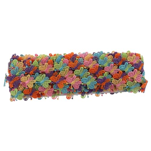 MOKKHNB Besticktes Cartoon Spitzenband aus Polyesterseide Langlebiges DIY Dekorationsband für Babybekleidung Party und Bastelprojekte Maschinenwaschbar Eleganter Bortenbesatz MOKKHNB Besticktes Cartoon Spitzenband aus Polyesterseide Langlebiges DIY Dekorationsband für Babybekleidung Party und Bastelprojekte Maschinenwaschbar Eleganter Bortenbesatz von MOKKHNB