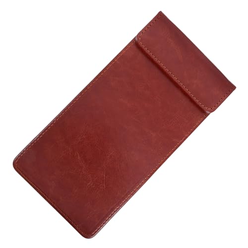 MOKKHNB Clipboard aus Kunstleder mit Magnetverschluss Multifunktionales Klemmbrett für Restaurants Cafés und Hochwertige Langlebige und Praktische Dokumentenablage von MOKKHNB