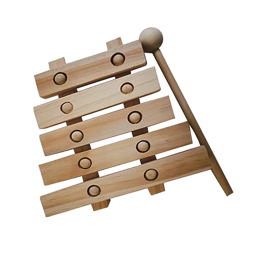 MOKKHNB DIY Holz Xylophon zum Unbemalt Fördert Kreativität und Praktische Fähigkeiten Handwerk für Bastelprojekte von MOKKHNB