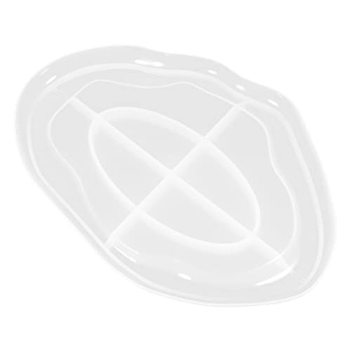 MOKKHNB DIY Silikonform Untersetzer Wiederverwendbare Gießform für Kreative Resin Projekte für Personalisierte Tischdekoration und mit Flexibler Handhabung von MOKKHNB