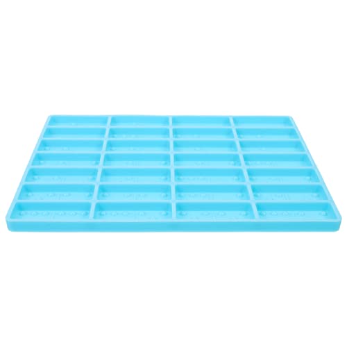 MOKKHNB Domino Silikonformen für Epoxidharz DIY Bastelset für Kreative Projekte Wiederverwendbar und Leicht zu Reinigen für Herstellung von Domino Handwerken Blau von MOKKHNB