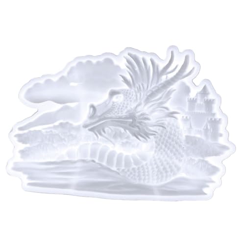 MOKKHNB Drachenkopf Silikonform für Epoxidharz Dekorative Gussform für DIY Wanddeko Langlebig und Einfach zu Entformen für Bastelprojekte MOKKHNB Drachenkopf Silikonform für Epoxidharz Dekorative Gussform für DIY Wanddeko Langlebig und Einfach zu Entformen für Bastelprojekte von MOKKHNB