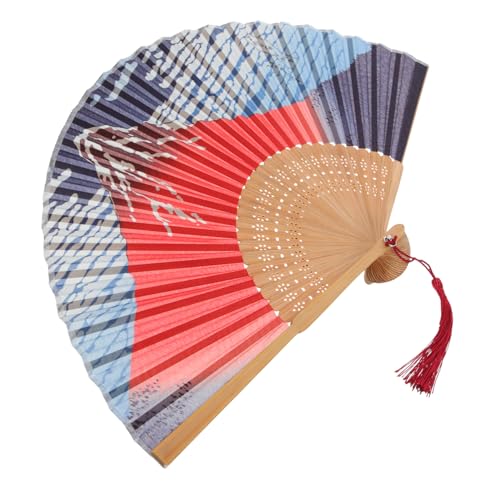 MOKKHNB Faltbarer Handfächer im Japanischen Stil aus Seide und Tragbarer Klappfächer für Tanz Hochzeiten Partys und Sommerreisen Dekorativ und Praktisch MOKKHNB Faltbarer Handfächer im Japanischen Stil aus Seide und Tragbarer Klappfächer für Tanz Hochzeiten Partys und Sommerreisen Dekorativ und Praktisch von MOKKHNB