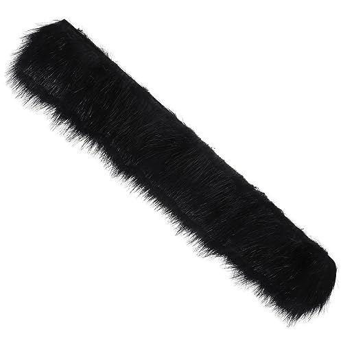 MOKKHNB Faux Fur Dekoband Kunstfell für Handwerk Kostüme Mode zur Dekoration von Schuhen Kleidung und Accessoires Schwarz MOKKHNB Faux Fur Dekoband Kunstfell für Handwerk Kostüme Mode zur Dekoration von Schuhen Kleidung und Accessoires Schwarz von MOKKHNB