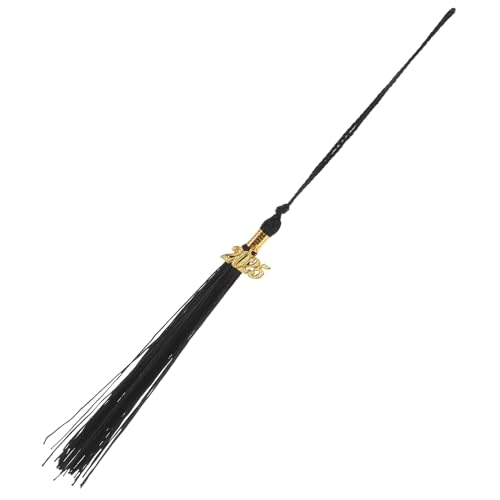 MOKKHNB Graduation Cap Tassel mit Gold Charm Abschlussdekoration für Schwarz Graduation Hat Diy Style Robust und Komfortabel für Ihren Besonderen Tag von MOKKHNB