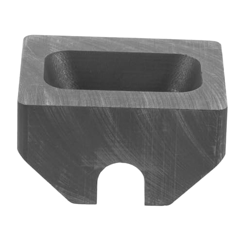 MOKKHNB Graphit Schmelzform Form Gussform für Gold Silber Metall Gießform Hitzebeständig Korrosionsfest Langlebig mit Glatter Oberfläche und Einfacher Geeignet für Edelmetallveredelung von MOKKHNB