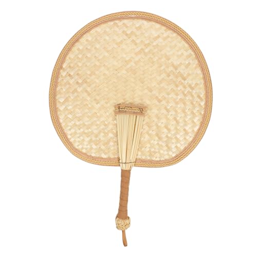 MOKKHNB Handgefertigter Fächer Tragbarer Sommerfächer Woven Hand Fan für Zuhause und Veranstaltungen Mittelgroß Braun Stilvolle Kühlung für Garten und Festlichkeiten MOKKHNB Handgefertigter Fächer Tragbarer Sommerfächer Woven Hand Fan für Zuhause und Veranstaltungen Mittelgroß Braun Stilvolle Kühlung für Garten und Festlichkeiten von MOKKHNB