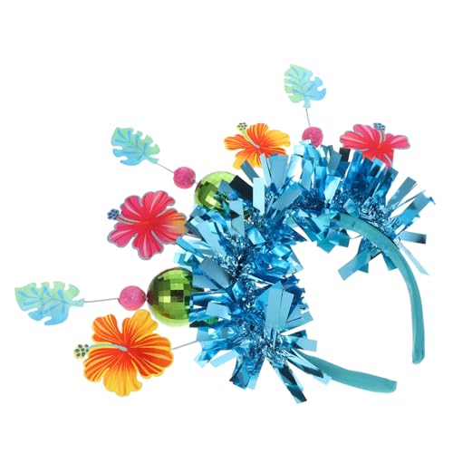MOKKHNB Hawaiian Floral Headband für Frauen und Dekorativer Haarreifen für Strandpartys Sommerveranstaltungen und Hawaiianische Feste Bequeme Haaraccessoires mit Schönen Blumenakzenten MOKKHNB Hawaiian Floral Headband für Frauen und Dekorativer Haarreifen für Strandpartys Sommerveranstaltungen und Hawaiianische Feste Bequeme Haaraccessoires mit Schönen Blumenakzenten von MOKKHNB