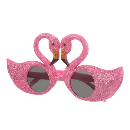 MOKKHNB Hawaiianische Partybrille mit Flamingo Lustige Sonnenbrille für Strandpartys Foto Requisiten für Erwachsene Leuchtende Farben Einzigartiges Design MOKKHNB Hawaiianische Partybrille mit Flamingo Lustige Sonnenbrille für Strandpartys Foto Requisiten für Erwachsene Leuchtende Farben Einzigartiges Design von MOKKHNB