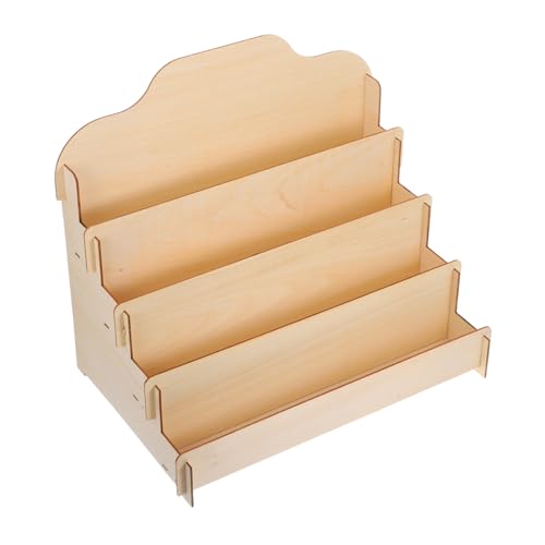 MOKKHNB Holz Displayständer für Grußkarten und Aufkleber Vielseitiger Organizer für Theke und Tisch Robustes Design aus Lindenholz Anpassbar für Dekoration MOKKHNB Holz Displayständer für Grußkarten und Aufkleber Vielseitiger Organizer für Theke und Tisch Robustes Design aus Lindenholz Anpassbar für Dekoration von MOKKHNB
