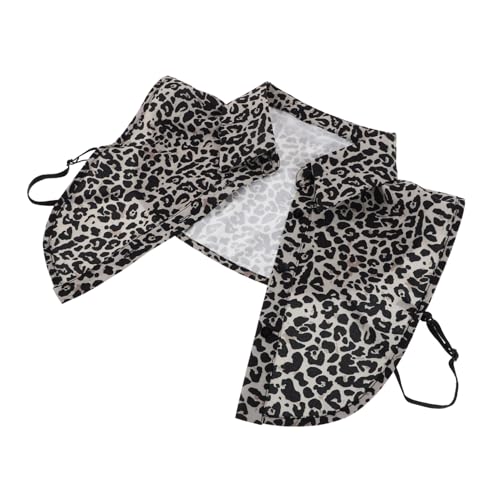 MOKKHNB Leopardenmuster Abnehmbarer Chiffon Hemdkragen Dekorativer Fake für Vielseitige Outfits Elegantes Design für Freizeit MOKKHNB Leopardenmuster Abnehmbarer Chiffon Hemdkragen Dekorativer Fake für Vielseitige Outfits Elegantes Design für Freizeit von MOKKHNB