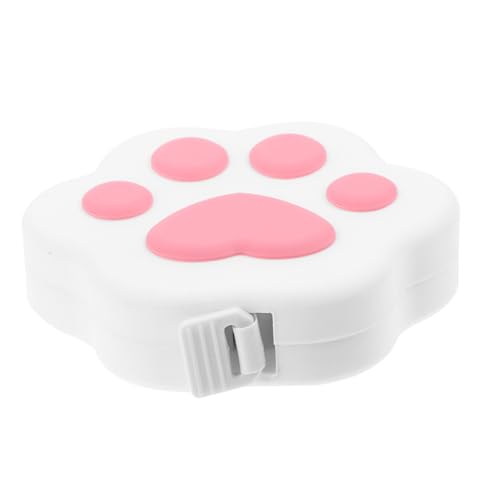 MOKKHNB Maßband Für Katzenkrallen Weiches Maßband Rosa Teleskopisch Messung Mini Kleines Band Einziehbar Messen Tragbares Kleines Maßband Automatisches Maßband Weiches Gummi MOKKHNB Maßband Für Katzenkrallen Weiches Maßband Rosa Teleskopisch Messung Mini Kleines Band Einziehbar Messen Tragbares Kleines Maßband Automatisches Maßband Weiches Gummi von MOKKHNB