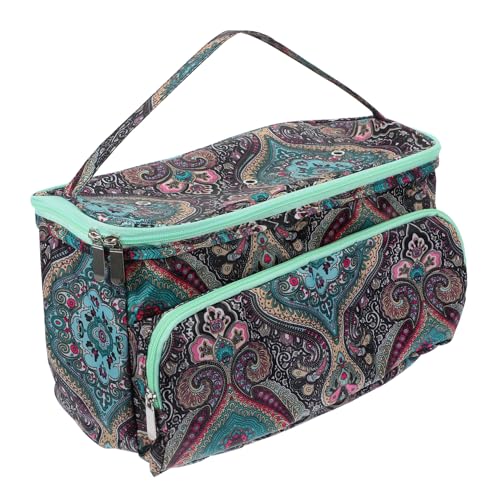 MOKKHNB Nähtasche für Häkelnadeln und Strickwerkzeuge Praktische Aufbewahrungstasche mit Zubehör für Frauen für Strick und Nähprojekte mit Zusätzlichem Platz für Garne von MOKKHNB