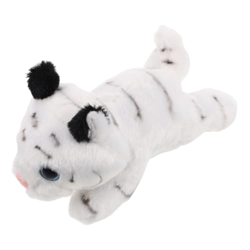 MOKKHNB Niedliches Plüsch Tiger Kostümzubehör mit Magnetbefestigung Realistisches Tier für Schulter Partys und Alltagsoutfits und Verspieltes Accessoire MOKKHNB Niedliches Plüsch Tiger Kostümzubehör mit Magnetbefestigung Realistisches Tier für Schulter Partys und Alltagsoutfits und Verspieltes Accessoire von MOKKHNB