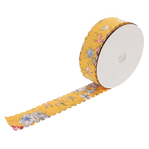 MOKKHNB Vintage Blumenband Dekoratives Frühlingsband mit Gänseblümchenmuster für Diy Haaraccessoires Hochzeiten Bastelprojekte und Bekleidungsdeko Yards MOKKHNB Vintage Blumenband Dekoratives Frühlingsband mit Gänseblümchenmuster für Diy Haaraccessoires Hochzeiten Bastelprojekte und Bekleidungsdeko Yards von MOKKHNB