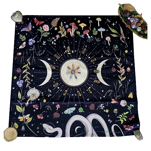 MOLKASIA Tarot Tischdecke Wahrsagung Tischdecke Quadratisch Tapisserie Supplies MOLKASIA Tarot Tischdecke Wahrsagung Tischdecke Quadratisch Tapisserie Supplies von MOLKASIA