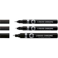 MOLOTOW LIQUID CHROME™ Acrylstifte-Set chrom 3 St. von MOLOTOW