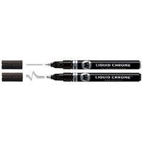 MOLOTOW LIQUID CHROME™ Acrylstifte chrom 1,0 - 3,0 mm, 1 Set von MOLOTOW