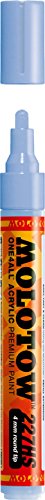 Molotow 227-HS Marker ONE4ALL, 4mm Spitze, 9,0ml, keramik hell pastell von MOLOTOW