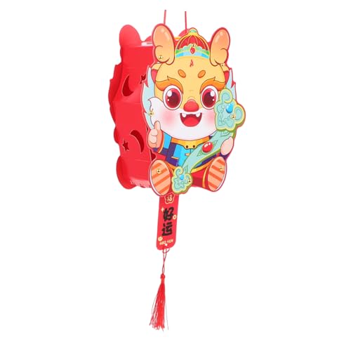 MOLUCKFU 1 Satz Laternen Zum Jahr Des Drachen, Chinesische Drachenlaterne, Festlaternendekor, Chinesisches DIY Laternenset, Festival Drachenlaternen Ornament, DIY Laternendekor, Material von MOLUCKFU