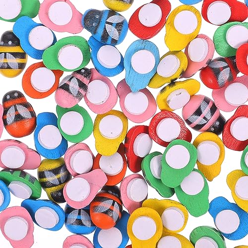 MOLUCKFU 100St hölzerne Biene Bienen Fleck Sammelalbum Die Planke Balsam Scrapbooking-Verzierungen Bastelaufkleber Biene Handwerk Dekoration Abziehbilder zum Basteln Holz MOLUCKFU 100St hölzerne Biene Bienen Fleck Sammelalbum Die Planke Balsam Scrapbooking-Verzierungen Bastelaufkleber Biene Handwerk Dekoration Abziehbilder zum Basteln Holz von MOLUCKFU