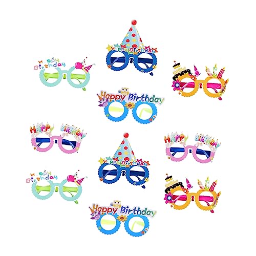 MOLUCKFU 10St Geburtstagsbrille ferngläser kinderferngläser witzig spaß geburtstagsgeschenk Party glühen favorisieren Kuchen Brille lustige Tortenbrille Plastik MOLUCKFU 10St Geburtstagsbrille ferngläser kinderferngläser witzig spaß geburtstagsgeschenk Party glühen favorisieren Kuchen Brille lustige Tortenbrille Plastik von MOLUCKFU