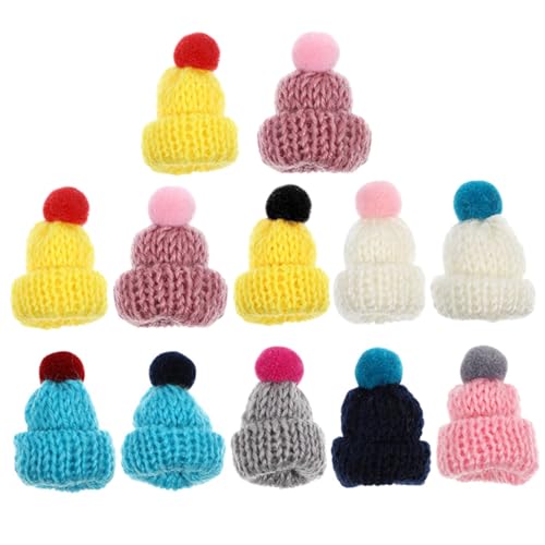 MOLUCKFU 12 Stück Mini Hüte, Bezaubernde Puppenhüte, Multifunktionale Bastelhüte, Puppenhüte, Austauschbare Puppenhüte, Dekorative Miniaturhüte, Zarte Miniaturhüte, Kleine Hüte, MOLUCKFU 12 Stück Mini Hüte, Bezaubernde Puppenhüte, Multifunktionale Bastelhüte, Puppenhüte, Austauschbare Puppenhüte, Dekorative Miniaturhüte, Zarte Miniaturhüte, Kleine Hüte, von MOLUCKFU
