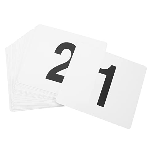 MOLUCKFU 1Satz Tischnummernkarten Doppelseitige Zahlenkarten für Hochzeiten Jubiläen und Restaurant Arrangements Wiederverwendbar und Elegant Gestaltet MOLUCKFU 1Satz Tischnummernkarten Doppelseitige Zahlenkarten für Hochzeiten Jubiläen und Restaurant Arrangements Wiederverwendbar und Elegant Gestaltet von MOLUCKFU