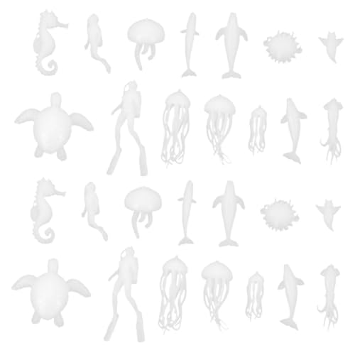 MOLUCKFU Pädagogisches Miniatur-epoxidguss-Tiere-Set 2 Stück Für Jungen Und Projekte Perlen MOLUCKFU Pädagogisches Miniatur-epoxidguss-Tiere-Set 2 Stück Für Jungen Und Projekte Perlen von MOLUCKFU