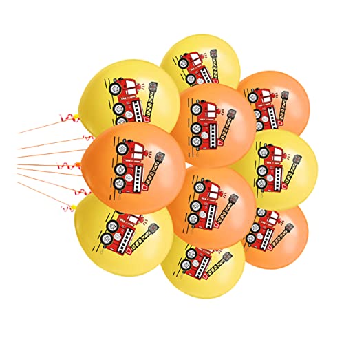 MOLUCKFU 12 Feuerwehrauto-latexballons 20 Stück Feuerwehrauto-musterdruckballons Zum Geburtstag MOLUCKFU 12 Feuerwehrauto-latexballons 20 Stück Feuerwehrauto-musterdruckballons Zum Geburtstag von MOLUCKFU