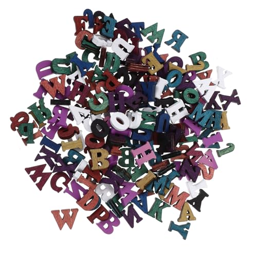 MOLUCKFU 200 Stücke Holz Buchstaben Dekorationen Holz Alphabet Decor Buchstaben Handwerk Für MOLUCKFU 200 Stücke Holz Buchstaben Dekorationen Holz Alphabet Decor Buchstaben Handwerk Für von MOLUCKFU