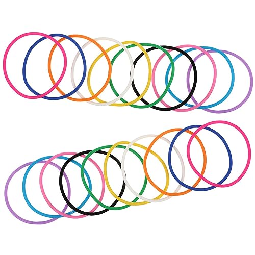 MOLUCKFU 20Stücke Elastische Silikonarmbänder Dehnbare DIY Handgelenkscharms Bunten Farben Partys und für MOLUCKFU 20Stücke Elastische Silikonarmbänder Dehnbare DIY Handgelenkscharms Bunten Farben Partys und für von MOLUCKFU