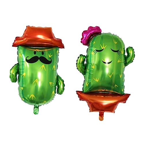 MOLUCKFU 2St Kaktus Ballon Ballons Dekorationen Pflanzenballon Ballonbogen-Kit Füllstoffe hochzeitsdeko kindergeburtstags dekoration Hochzeitsballons Partyballons Aluminiumfolie Green MOLUCKFU 2St Kaktus Ballon Ballons Dekorationen Pflanzenballon Ballonbogen-Kit Füllstoffe hochzeitsdeko kindergeburtstags dekoration Hochzeitsballons Partyballons Aluminiumfolie Green von MOLUCKFU
