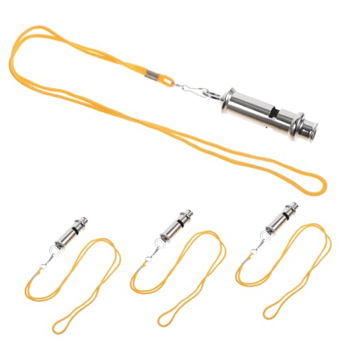 MOLUCKFU 4 Stück Outdoor Schiedsrichterpfeifen aus Signalpfeifen für Sport Training Notfälle Schule und Mehr MOLUCKFU 4 Stück Outdoor Schiedsrichterpfeifen aus Signalpfeifen für Sport Training Notfälle Schule und Mehr von MOLUCKFU