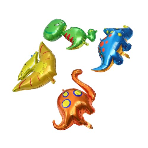 MOLUCKFU 4 Stücke Ballon Dinosaurier Party Dekorationen Dinosaurier Geburtstag Partei Liefert Dinosaurier Dekorationen MOLUCKFU 4 Stücke Ballon Dinosaurier Party Dekorationen Dinosaurier Geburtstag Partei Liefert Dinosaurier Dekorationen von MOLUCKFU
