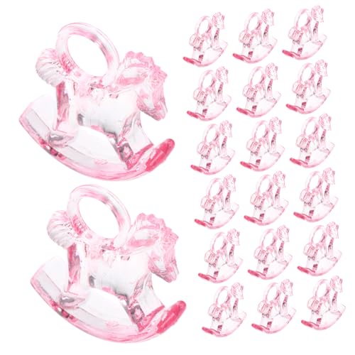 MOLUCKFU 48-teilige Babyparty-Dekorationen Aus Acryl Tischdekoration Mit Schaukelpferd-Spielzeug Gastgeschenke Für Jede Feier MOLUCKFU 48-teilige Babyparty-Dekorationen Aus Acryl Tischdekoration Mit Schaukelpferd-Spielzeug Gastgeschenke Für Jede Feier von MOLUCKFU