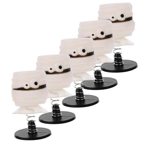 MOLUCKFU 5 Stück Halloween Spring für Cartoon Trick Requisiten Mitgebsel für Halloween Partys Tragbar und Batteriefrei Kleine und Partyfüller MOLUCKFU 5 Stück Halloween Spring für Cartoon Trick Requisiten Mitgebsel für Halloween Partys Tragbar und Batteriefrei Kleine und Partyfüller von MOLUCKFU