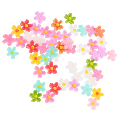 MOLUCKFU 50 Stück Mini Resin Blütenanhänger Fünfblättrige Blumen für Nail Art Schmuckherstellung und Bastelprojekte Vielseitige Dekorationen für Handys und Armbänder MOLUCKFU 50 Stück Mini Resin Blütenanhänger Fünfblättrige Blumen für Nail Art Schmuckherstellung und Bastelprojekte Vielseitige Dekorationen für Handys und Armbänder von MOLUCKFU