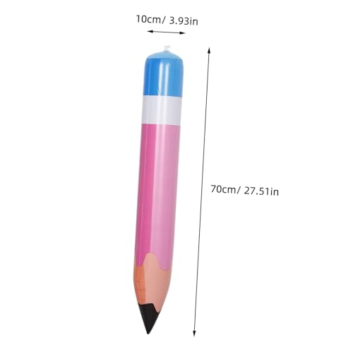 MOLUCKFU 6 Stück Aufblasbare Jumbo Bleistifte Teiliges Große Bunte Riesenstifte Leichte PVC Schulanfang Dekoration Kreative Klassenzimmer Requisiten für Geburtstag und Abschlussfeier MOLUCKFU 6 Stück Aufblasbare Jumbo Bleistifte Teiliges Große Bunte Riesenstifte Leichte PVC Schulanfang Dekoration Kreative Klassenzimmer Requisiten für Geburtstag und Abschlussfeier von MOLUCKFU