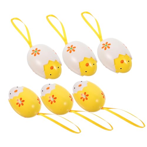 MOLUCKFU Eierschalen-küken-anhänger Hängeornamente Dekorative Osterdekorationen Für Festivals MOLUCKFU Eierschalen-küken-anhänger Hängeornamente Dekorative Osterdekorationen Für Festivals von MOLUCKFU