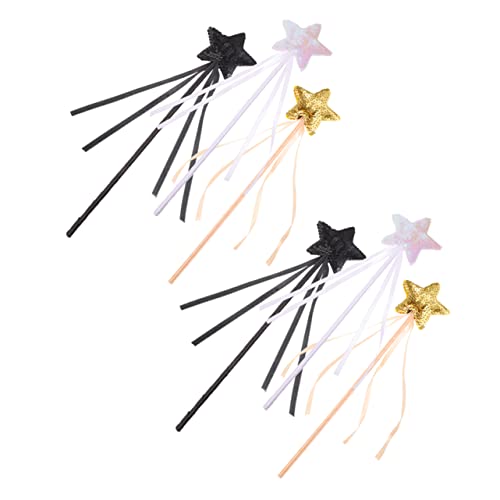 MOLUCKFU Feenstäbe Dekoratives Feenstab-set Für Mädchen Stern-spielzeug-set Feen-spielzeug Für Kinder MOLUCKFU Feenstäbe Dekoratives Feenstab-set Für Mädchen Stern-spielzeug-set Feen-spielzeug Für Kinder von MOLUCKFU