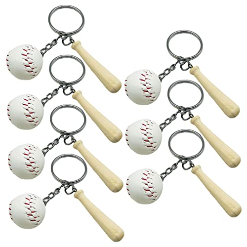 MOLUCKFU Baseballschläger-Schlüsselanhänger 7-teiliges Set für dekorative Party-Vorräte Teamgeist MOLUCKFU Baseballschläger-Schlüsselanhänger 7-teiliges Set für dekorative Party-Vorräte Teamgeist von MOLUCKFU