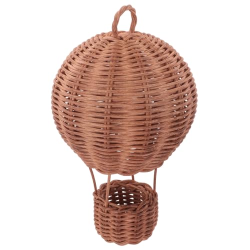 MOLUCKFU Handgefertigter Rattan Heißluftballon Wanddeko Wicker Foto Requisite für Kinderzimmer Wohnzimmer für Babyfotografie und Kreative Wandgestaltung MOLUCKFU Handgefertigter Rattan Heißluftballon Wanddeko Wicker Foto Requisite für Kinderzimmer Wohnzimmer für Babyfotografie und Kreative Wandgestaltung von MOLUCKFU