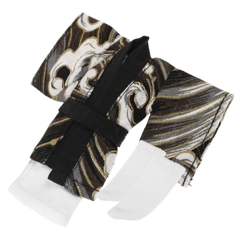 MOLUCKFU Kimono-Set Für Puppen Stoff Puppenkleidung Dekoratives Puppenzubehör Austauschbares Puppenkostüm Sammlerfiguren Kleidung von MOLUCKFU