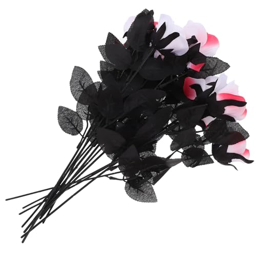 MOLUCKFU Künstliche Rosen Mit Augäpfeln, 12 Stück, Künstliche Blumendekoration, Gruselige Halloween Blumen, Halloween, Halloween Simulationsrose, Kunstblumen, Blumen Für Tafelaufsätze MOLUCKFU Künstliche Rosen Mit Augäpfeln, 12 Stück, Künstliche Blumendekoration, Gruselige Halloween Blumen, Halloween, Halloween Simulationsrose, Kunstblumen, Blumen Für Tafelaufsätze von MOLUCKFU