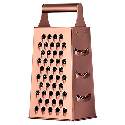MOLUCKFU Reiben für die Küche Edelstahl Gemüse Obst Hobel Käsereibe Schredder Rose Gold Handreibe MOLUCKFU Reiben für die Küche Edelstahl Gemüse Obst Hobel Käsereibe Schredder Rose Gold Handreibe von MOLUCKFU
