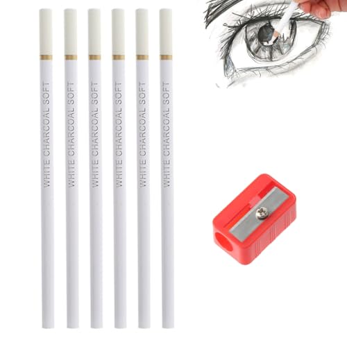 MOLZINY 6 Stück Radierstift Dünner Radierstift Holz Künstler Radierstift Zeichenstift Radiergummi Stift mit kleinem Bleistiftspitzer Stiftform Radiergummi für Zeichenanfänger und Künstler MOLZINY 6 Stück Radierstift Dünner Radierstift Holz Künstler Radierstift Zeichenstift Radiergummi Stift mit kleinem Bleistiftspitzer Stiftform Radiergummi für Zeichenanfänger und Künstler von MOLZINY