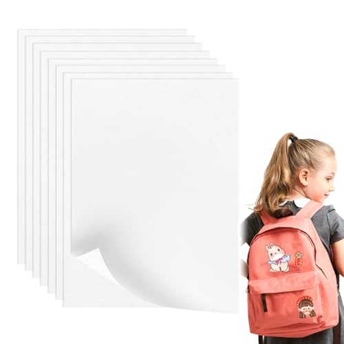 MOLZINY 8 PCS Doppelseitige Klebefolie zum Aufbügeln A4 Vlieseline zum Aufbügeln Patch Bügeleisen auf Klebstoff für Patches Beidseitig Klebende Aufnäher aufbügelnder beidseitiger Patch MOLZINY 8 PCS Doppelseitige Klebefolie zum Aufbügeln A4 Vlieseline zum Aufbügeln Patch Bügeleisen auf Klebstoff für Patches Beidseitig Klebende Aufnäher aufbügelnder beidseitiger Patch von MOLZINY