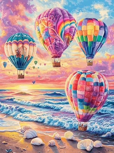 MOMAKA 5D Diamond Painting Kits Ballon,für Erwachsene, DIY Diamant Malerei Full Drill Set Ozean , Runde Diamant Arts Craft Cross Stickerei Malerei Kits für die Home Wanddekoration 30x40cm-88 MOMAKA 5D Diamond Painting Kits Ballon,für Erwachsene, DIY Diamant Malerei Full Drill Set Ozean , Runde Diamant Arts Craft Cross Stickerei Malerei Kits für die Home Wanddekoration 30x40cm-88 von MOMAKA