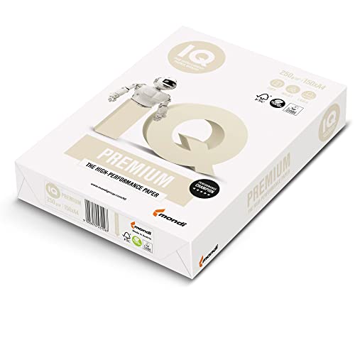 Weißes Papier IQ Premium A4 210 x 297 mm 250 g 150 fg MONDI Weißes Papier IQ Premium A4 210 x 297 mm 250 g 150 fg MONDI von MONDI